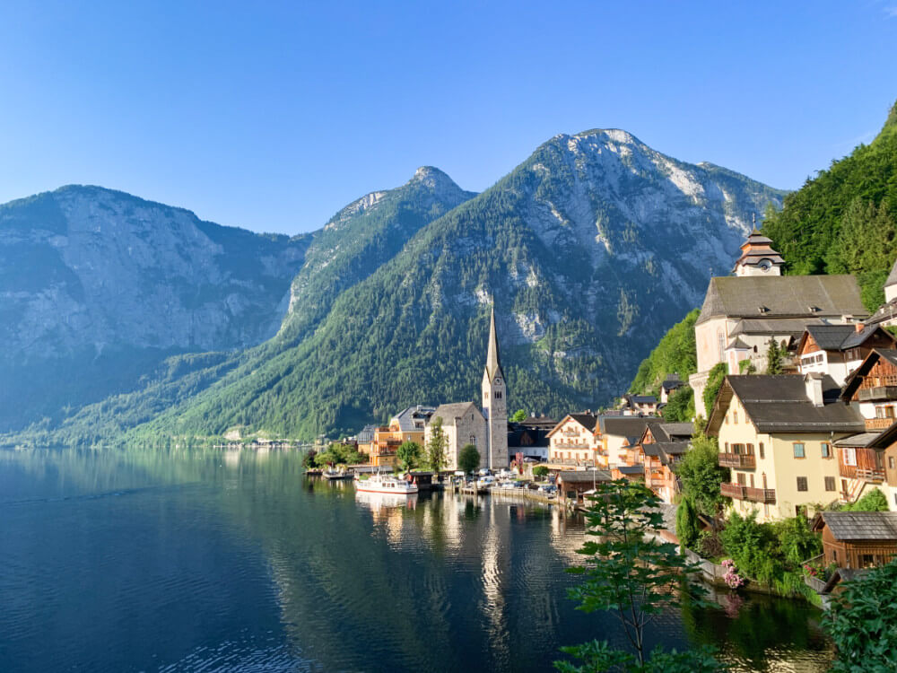 5 Reasons NOT To Do A Salzburg To Hallstatt Day Trip Scenic And Savvy   Horiz Day Postcard View 